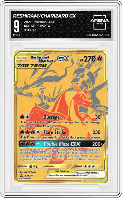 Reshiram/Charizard GX