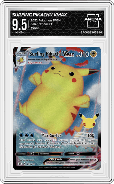 Surfing Pikachu VMAX