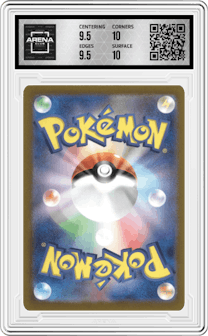 Espeon ex from the 2024 Pokemon SV JPN set graded by Arena Club and given an overall grade of 10.