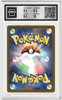 Charizard ex from the 2023 Pokemon SV JPN set graded by Arena Club and given an overall grade of 10.