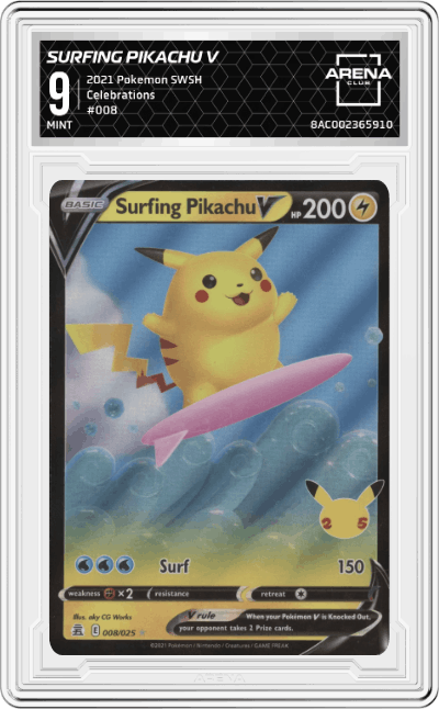 Surfing Pikachu V