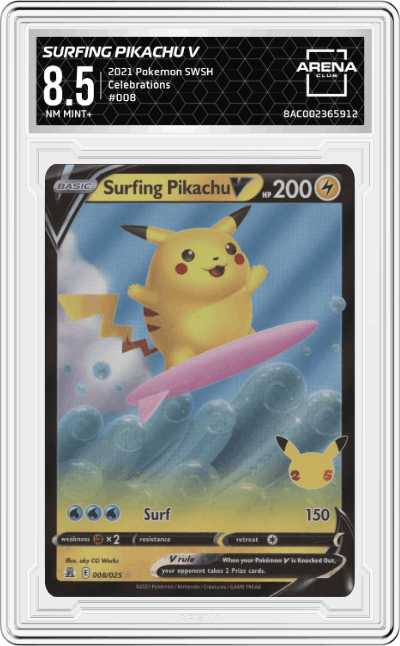 Surfing Pikachu V