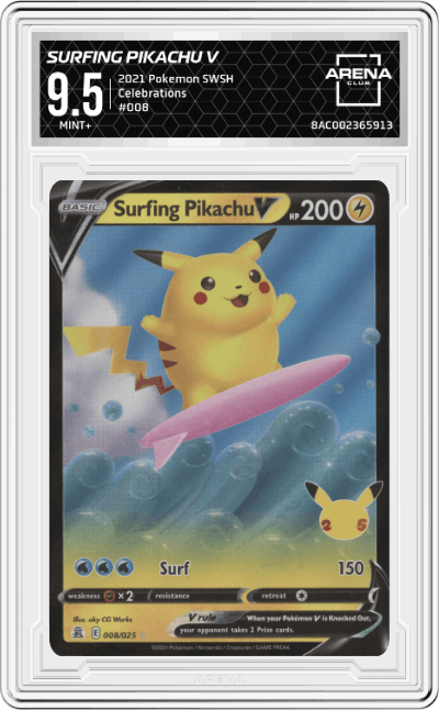 Surfing Pikachu V