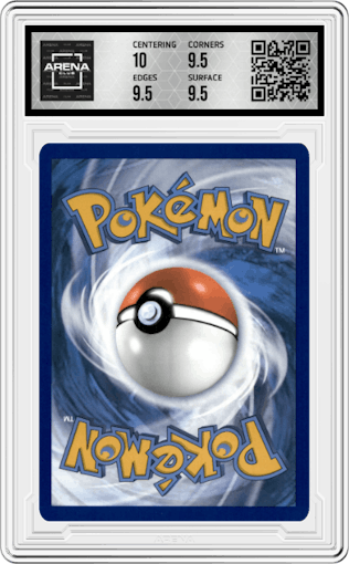 Koraidon from the 2023 Pokemon SV set featuring a Scarlet & Violet Elite Trainer Box (Koraidon) parallel graded by Arena Club and given an overall grade of 10.