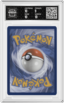 Serperior V from the 2022 Pokemon SWSH set graded by Arena Club and given an overall grade of 9.5.