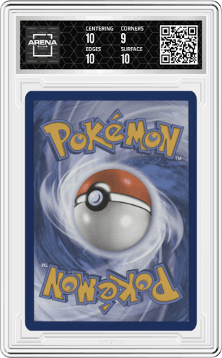 Serperior V from the 2022 Pokemon SWSH set graded by Arena Club and given an overall grade of 9.5.