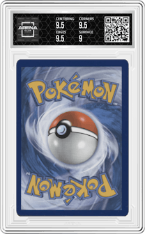 Galarian Articuno V from the 2022 Pokemon SWSH set graded by Arena Club and given an overall grade of 9.5.