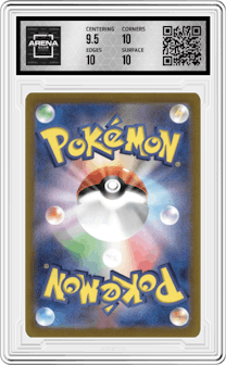 Umbreon ex from the 2024 Pokemon SV JPN set graded by Arena Club and given an overall grade of 10.