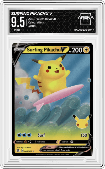 Surfing Pikachu V