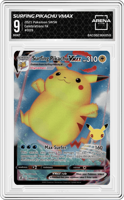 Surfing Pikachu VMAX