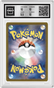 Espeon ex from the 2024 Pokemon SV JPN set graded by Arena Club and given an overall grade of 10.