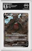 Regidrago V from the 2022 Pokemon SWSH set graded by Arena Club and given an overall grade of 9.5.