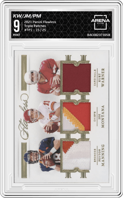 Kurt Warner/Joe Montana/Peyton Manning