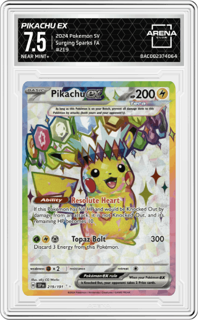 Pikachu ex