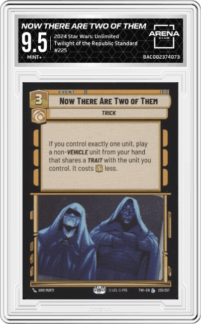 Now There Are Two of Them