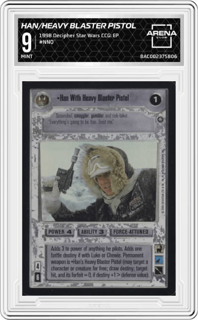 Han with Heavy Blaster Pistol