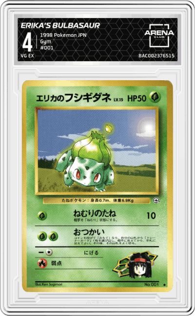 Erika's Bulbasaur