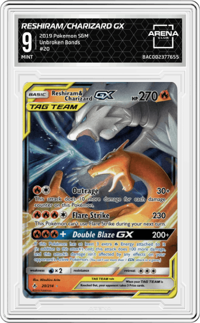 Reshiram/Charizard GX