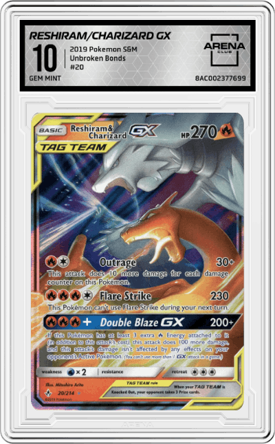 Reshiram/Charizard GX