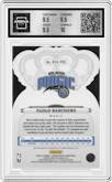Paolo Banchero from the 2022-23 Panini Crown Royale set featuring a Pink parallel graded by Arena Club and given an overall grade of 10.