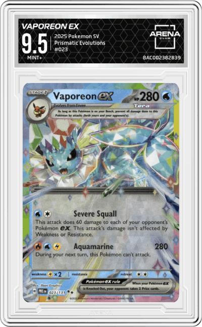 Vaporeon ex