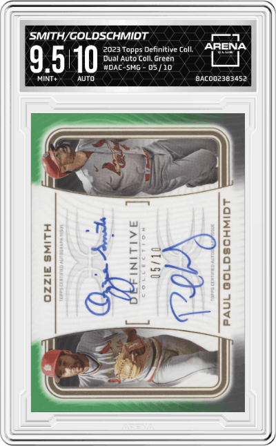 Ozzie Smith/ Paul Goldschmidt