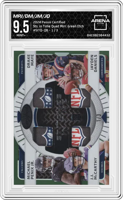 Michael Penix Jr./Drake Maye/J.J. McCarthy/Jayden Daniels