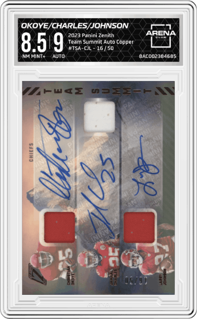 Christian Okoye/Jamaal Charles/Larry Johnson