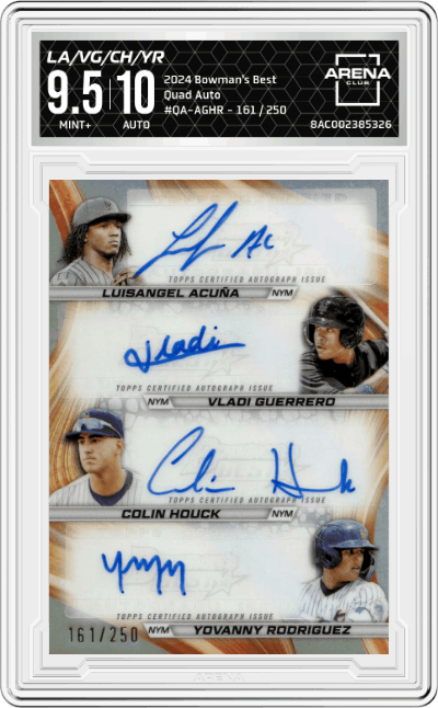 Luisangel Acuna/Vladi Guerrero/Colin Houck/Yovanny Rodriguez  