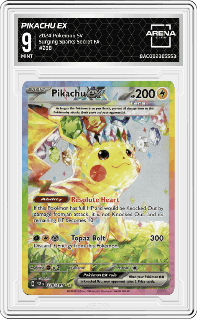 Pikachu ex
