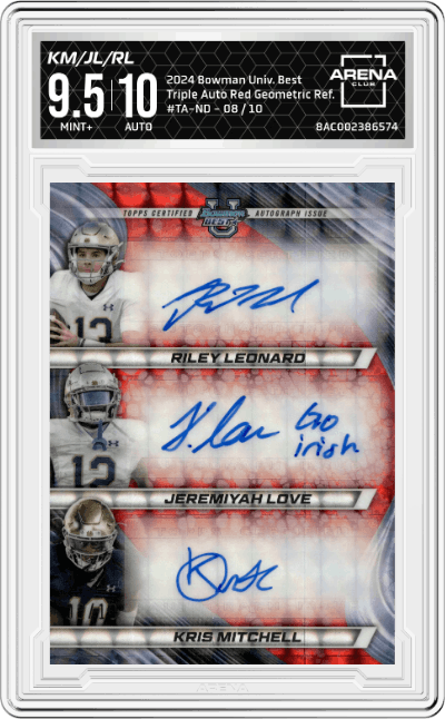 Kris Mitchell /Jeremiyah Love/Riley Leonard