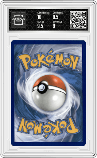 Professor Oak's Setup from the 2019 Pokemon S&M  set graded by Arena Club and given an overall grade of 9.5.