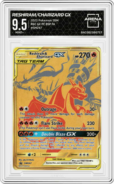 Reshiram/Charizard GX