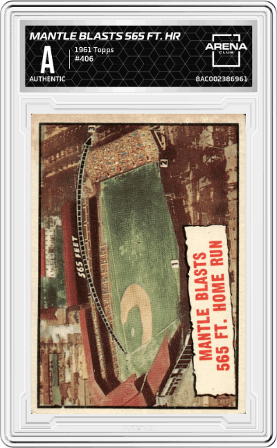 Mantle Blasts 565 ft. Home Run