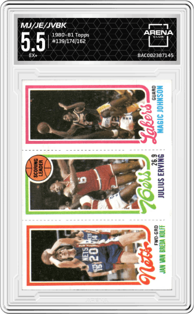 Magic Johnson/Julius Erving/Jan Van Breda Kolff