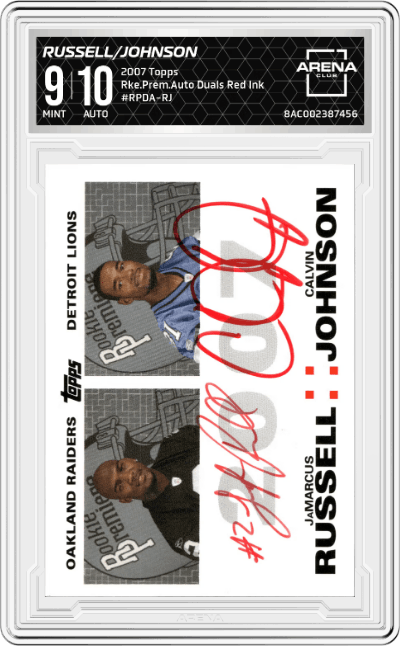 JaMarcus Russell/Calvin Johnson