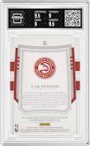 Cam Reddish from the 2019-20 Panini National Treasures Basketball set graded by Arena Club and given an overall grade of 9.5.