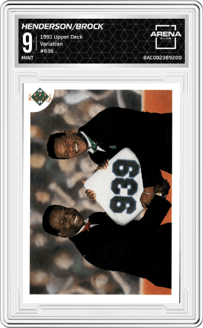 Rickey Henderson/Lou Brock