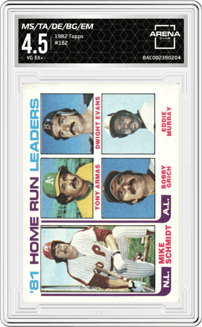 Mike Schmidt/Tony Armas/Dwight Evans/Bobby Grich/Eddie Murray