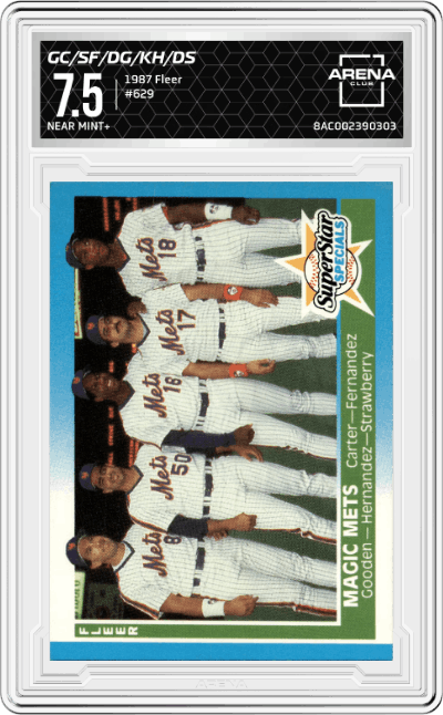 Gary Carter/Sid Fernandez/Dwight Gooden/Keith Hernandez/Darryl Strawberry