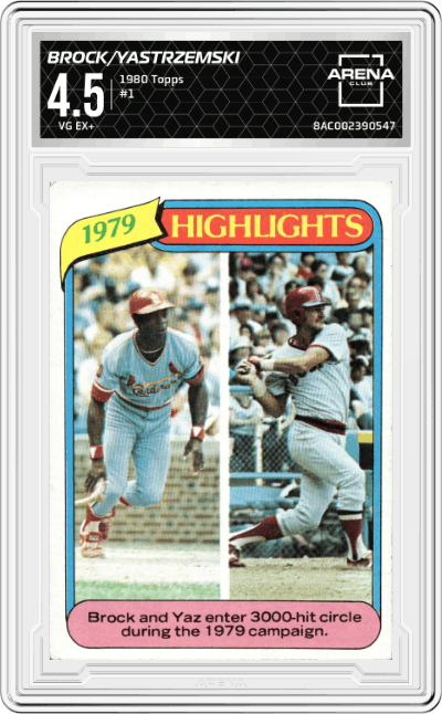 Lou Brock/Carl Yastrzemski