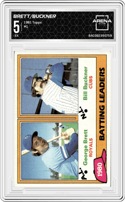 George Brett/Bill Buckner