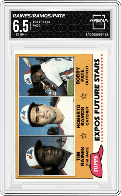 Tim Raines/Roberto Ramos/Bobby Pate