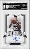 David Robinson from the 2022-23 Panini Flawless Collegiate set graded by Arena Club and given an overall grade of 9.