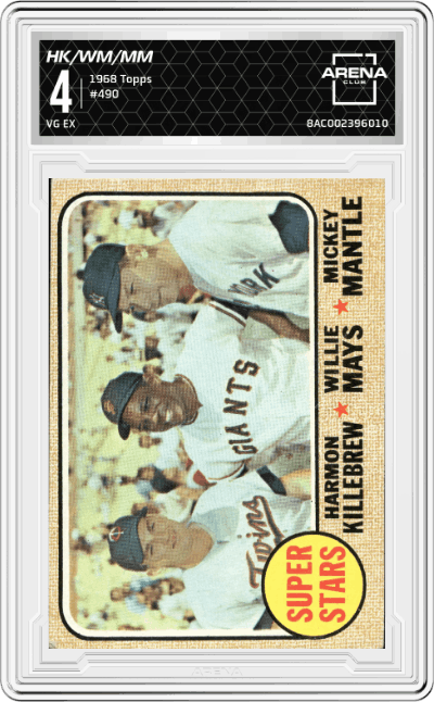 Harmon Killebrew/Willie Mays/Mickey Mantle