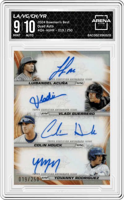 Luisangel Acuna/Vladi Guerrero/Colin Houck/Yovanny Rodriguez  