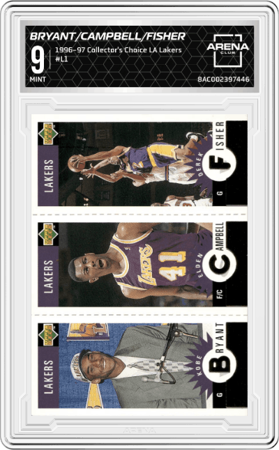 Kobe Bryant/Elden Campbell/Derek Fisher