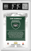 Sam Darnold from the 2018 Panini Donruss Optic set graded by Arena Club and given an overall grade of 9.5.