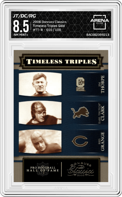 Jim Thorpe/Dutch Clark/Red Grange
