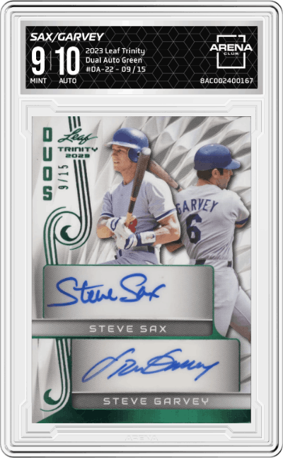 Steve Sax/Steve Garvey
